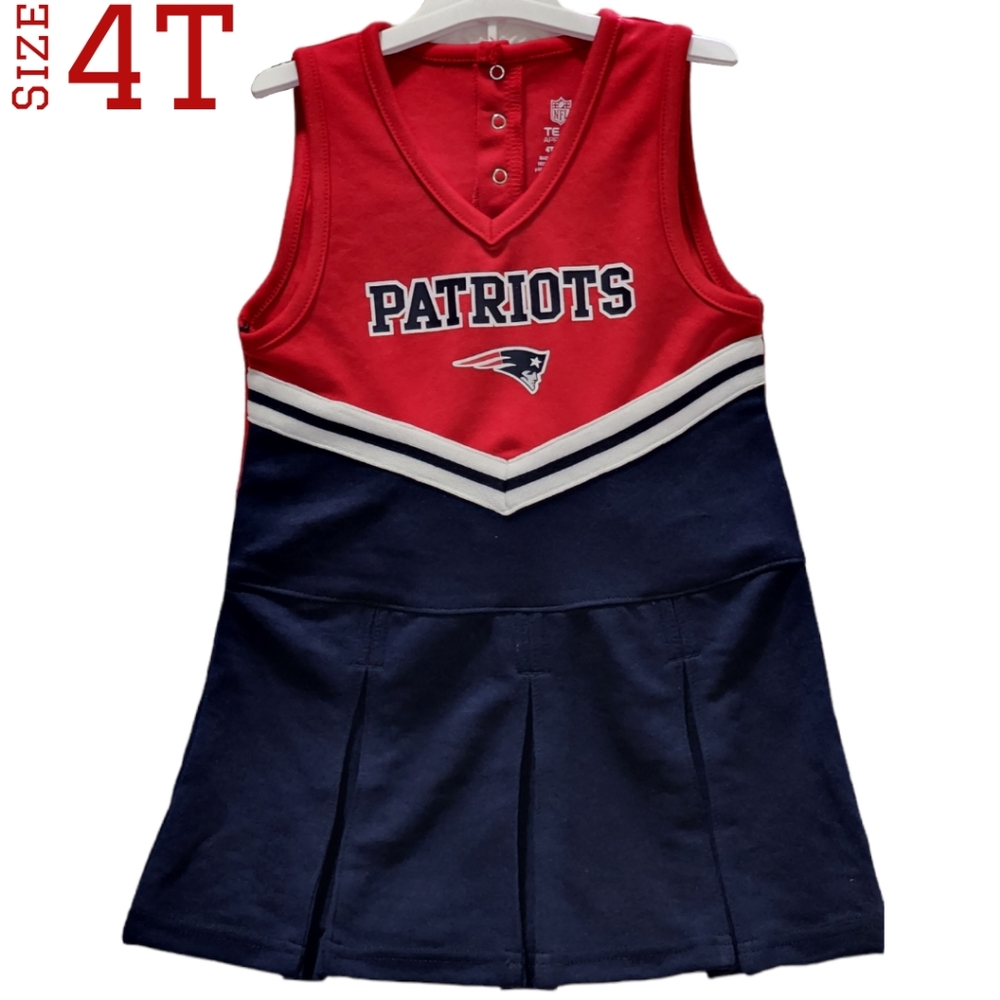 Patriots Cheer Dress 4t